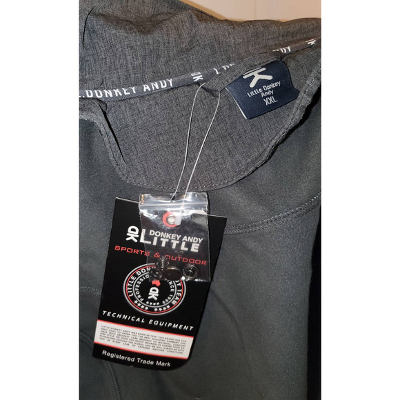 NWT Little Donkey Andy Softshell Jacket - XXL Gray - Picture 8 of 10